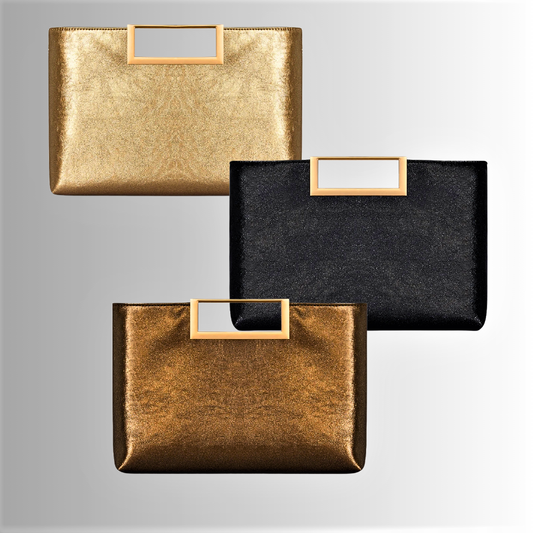Pochette da Sera Rettangolare in Similpelle
