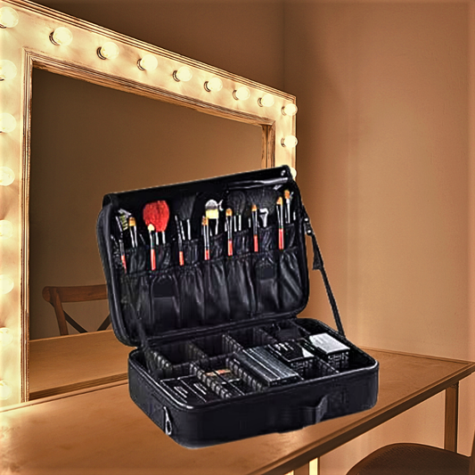 Organizador profesional de maquillaje y decoración de uñas: la solución definitiva para la belleza y la organización 