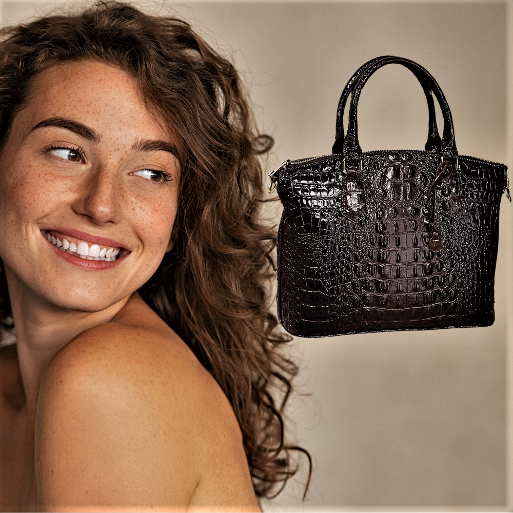 Bolso de trabajo de cocodrilo Himno al encanto 