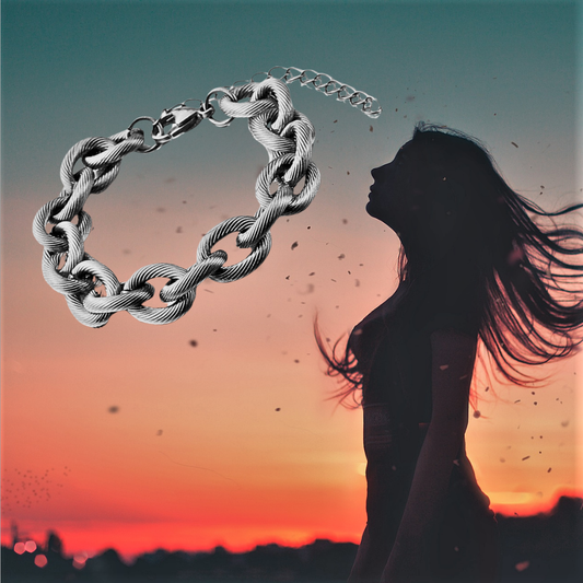 Conjunto de collar y pulsera Un clásico atemporal