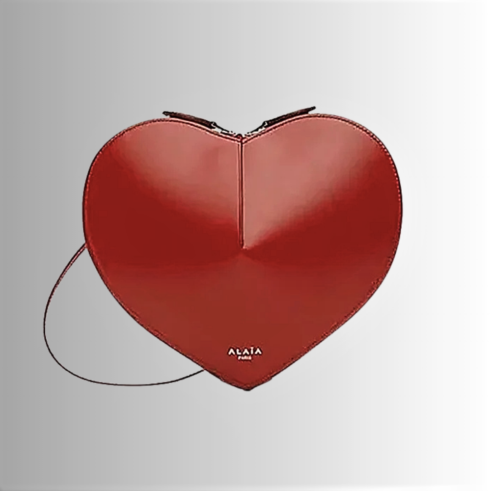 Borsetta a Cuore in Similpelle di Alta Qualità