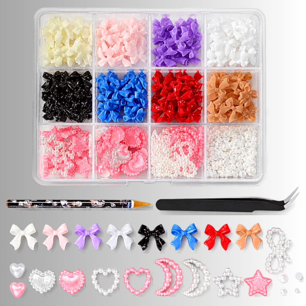 3D Nail Art Decoration Set: Imagination and Creativity for Your Charm