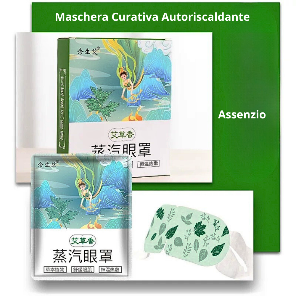 Maschera Fitoterapica Autoriscaldante per Occhi