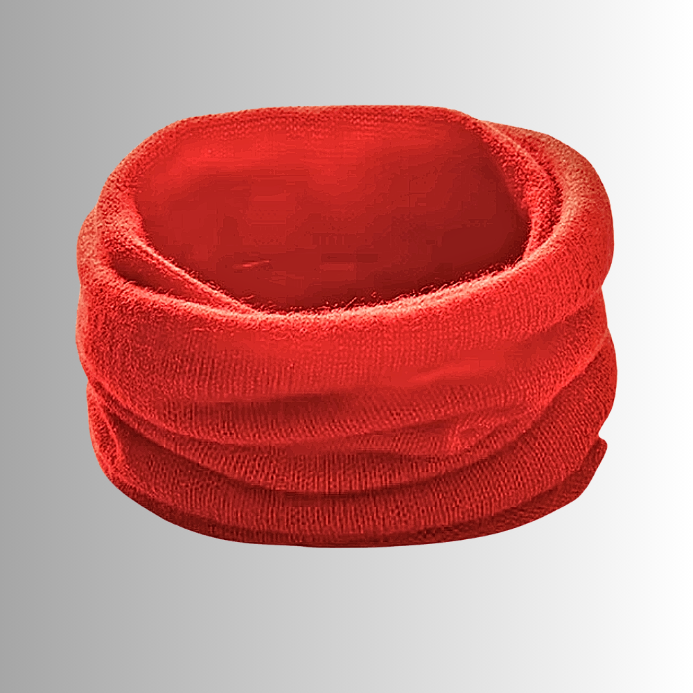 Calentador de cuello 100 % cachemira pura: lujo esencial en color liso 