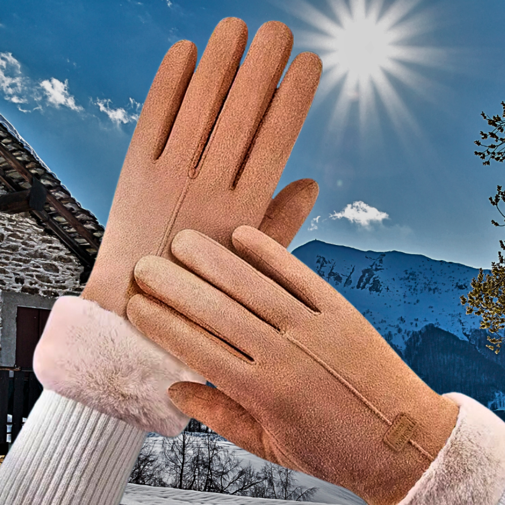 Guanti Scamosciati Touch Screen