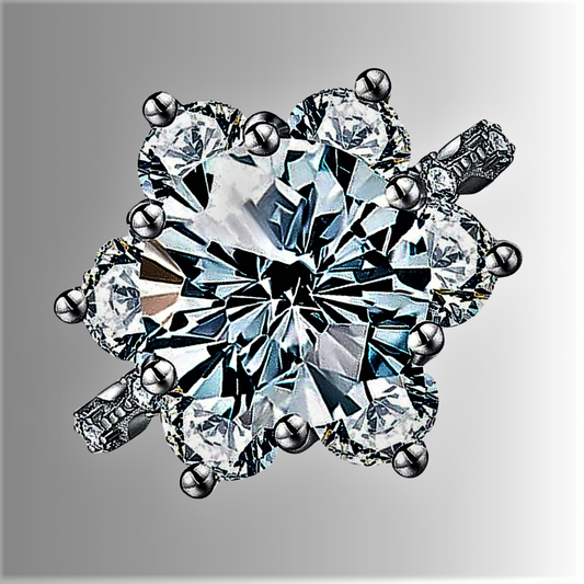 "Copo de nieve": elegancia resplandeciente