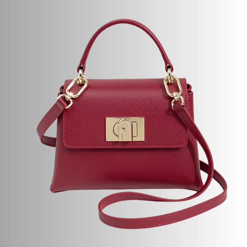 Mini Borsa in "Fiore" di Pelle di Vitellino: Innamorati del Vero Lusso