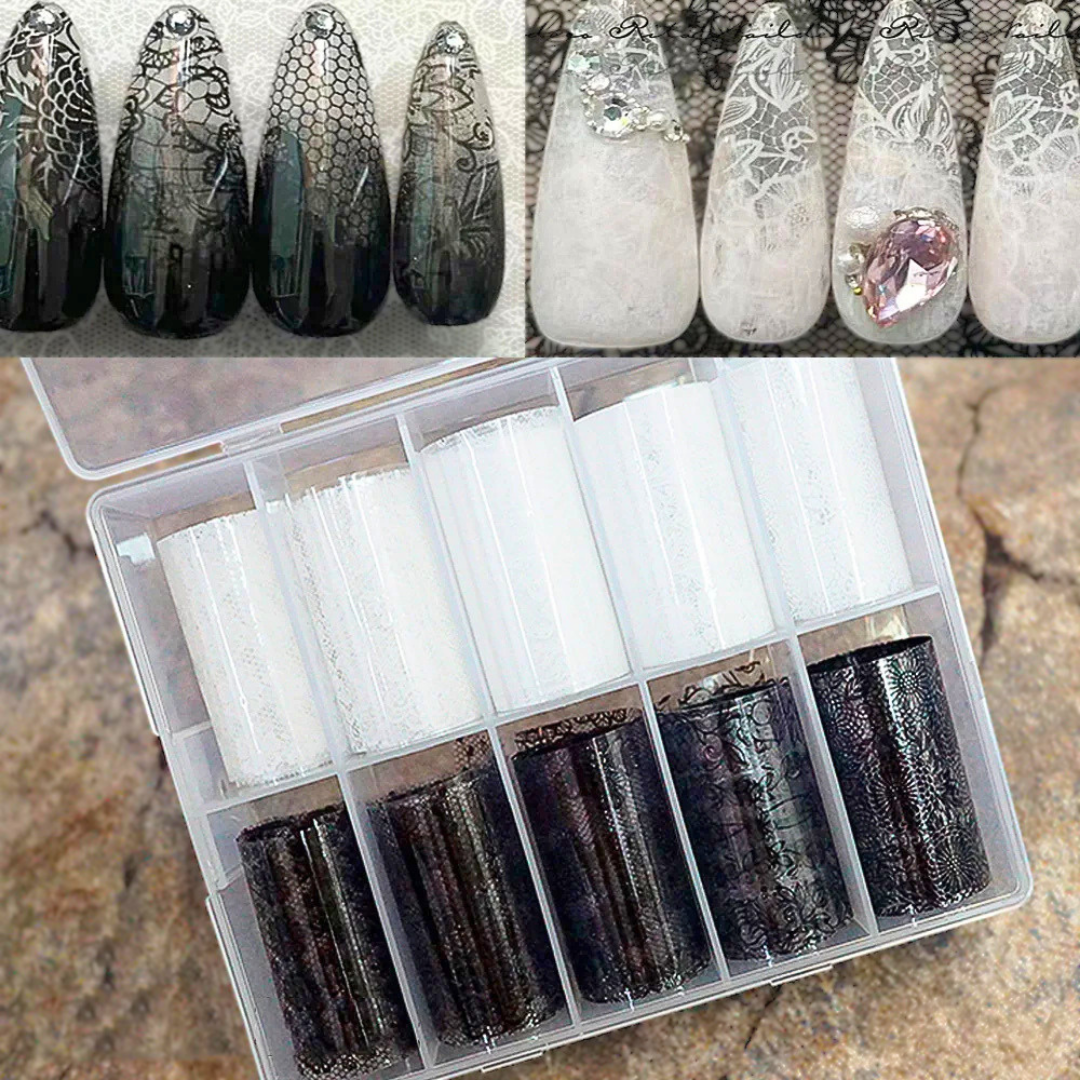 Pellicole Adesive Decorative per Nail Art