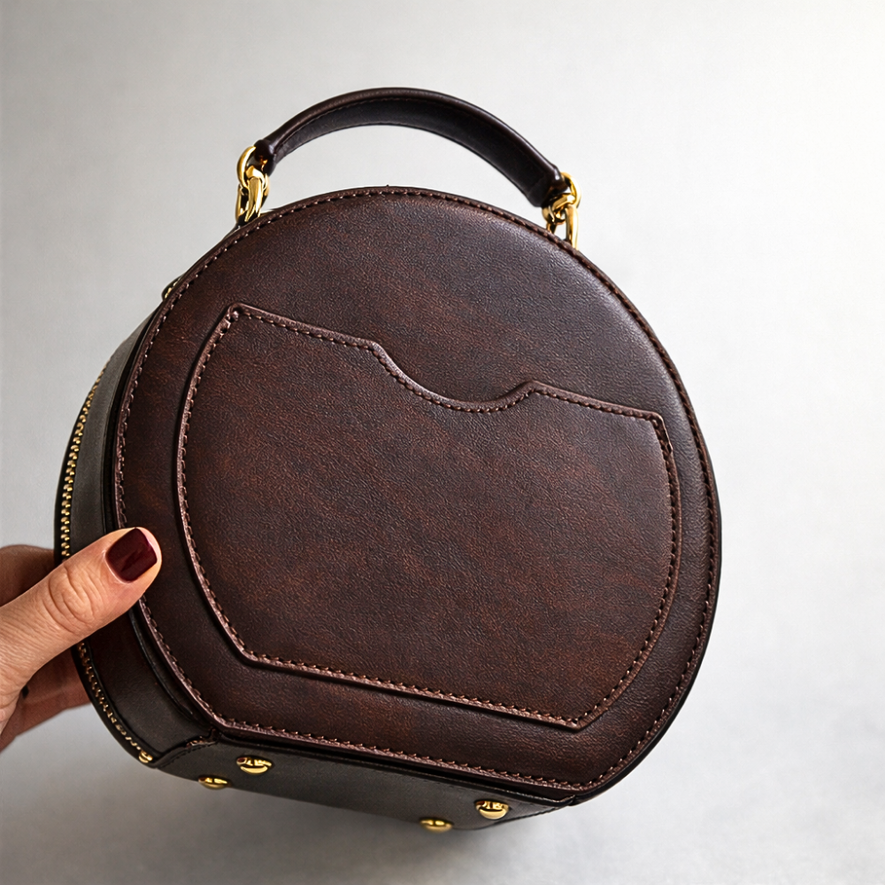 Mini bolso redondo: encuentro de estilo y funcionalidad