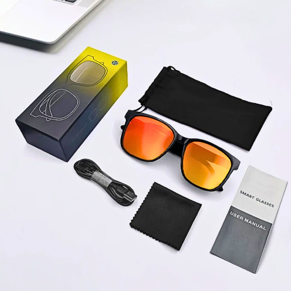 Occhiali da Sole Smart con Bluetooth e Protezione UV400