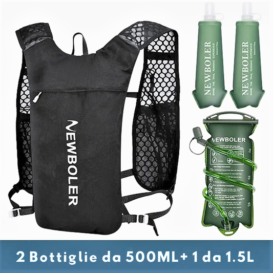 Borsa Gilet Sportiva con Somministrazione Liquidi