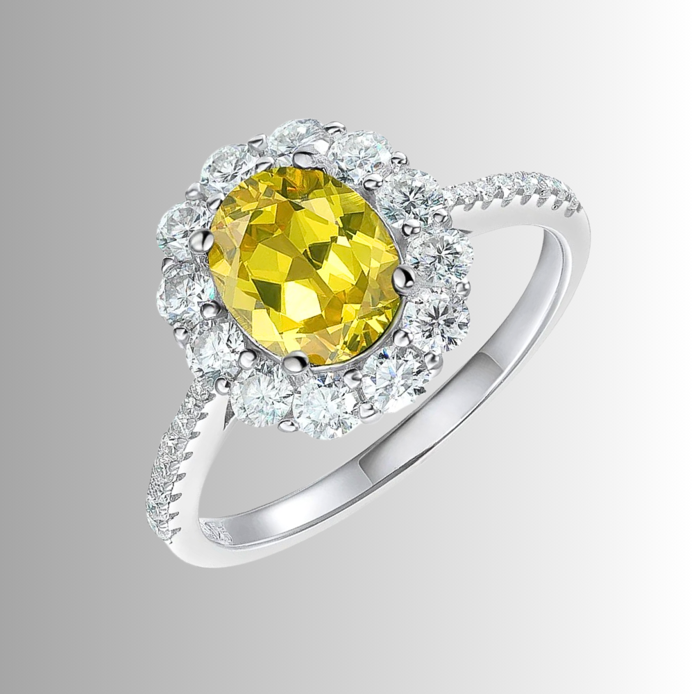 Mini Collezione di Anelli con Gemme Premium e Moissaniti D Color