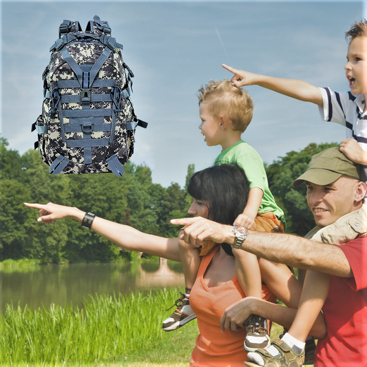 Mochila de viaje de 40 litros: compacta, duradera y lista para cualquier aventura 