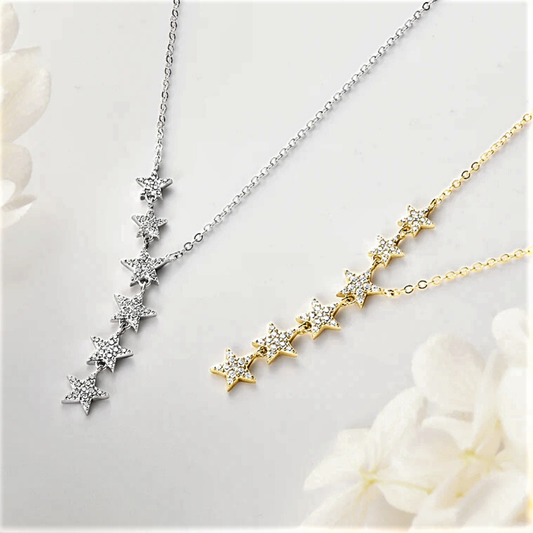 Collana a Stelle con Moissaniti