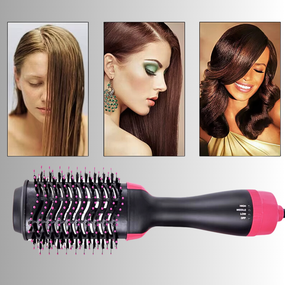 Spazzola Asciugacapelli Professionale 4 in 1