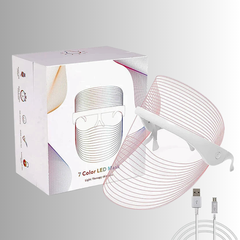 Maschera a 7 LED Fotonici da Viaggio