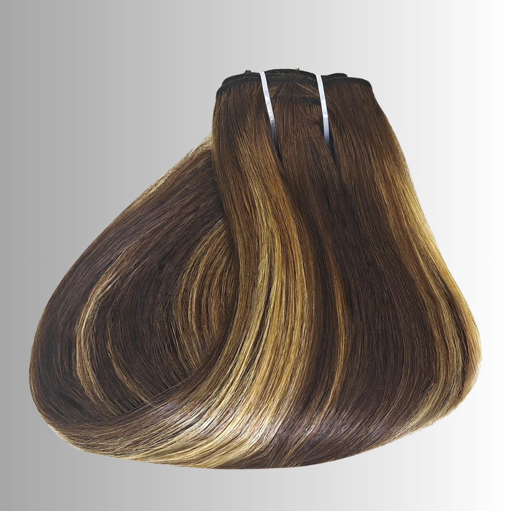 Set di 8 Fasce di Extensions di Capelli Veri