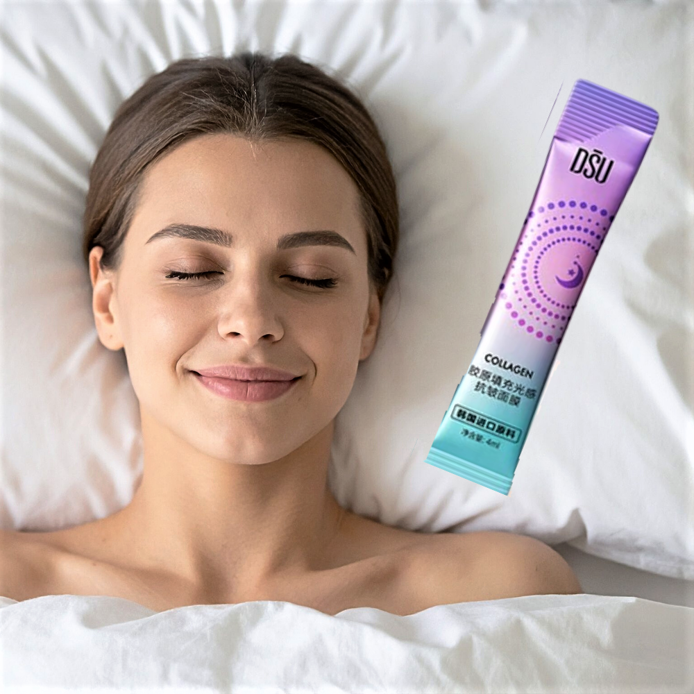 Maschera Notte con Acido Ialuronico, Collagene, Centella e Squarane