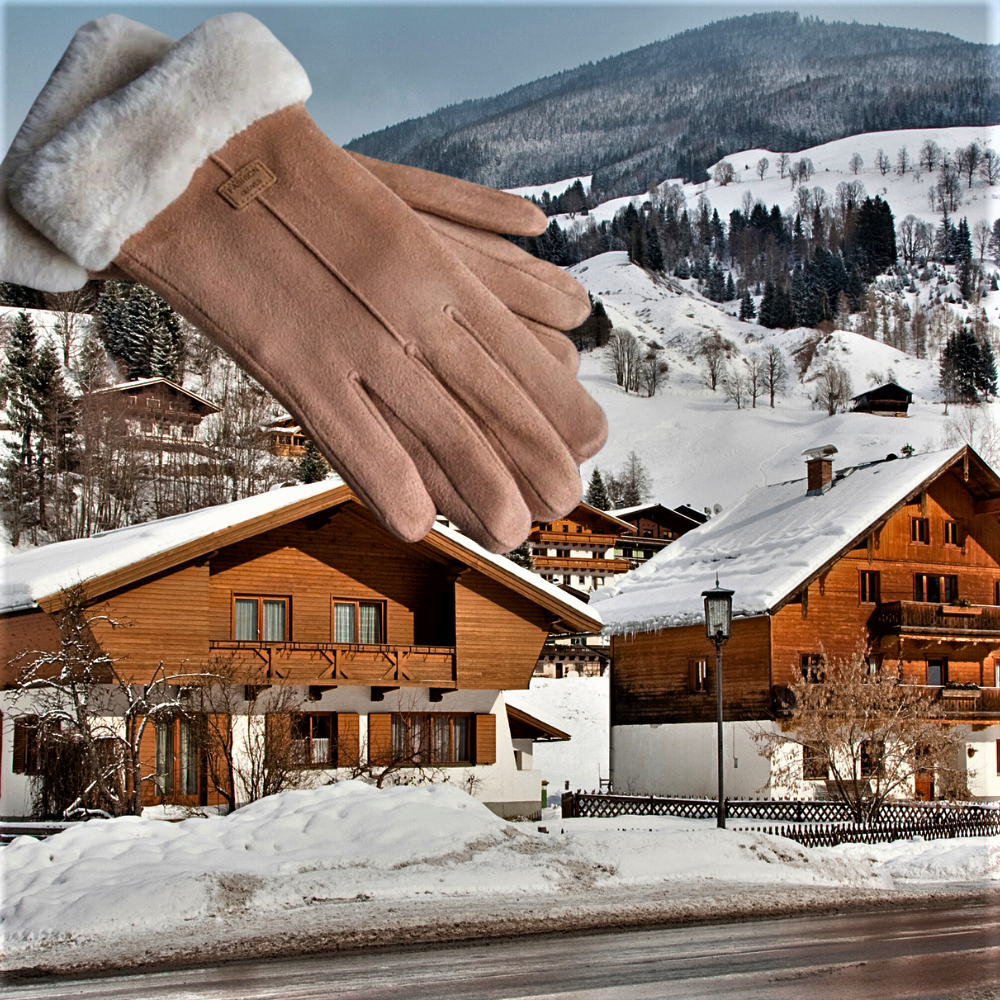 Guanti Scamosciati Touch Screen