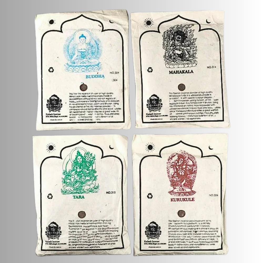 Collezione di Incensi Tibetani e Nepalesi