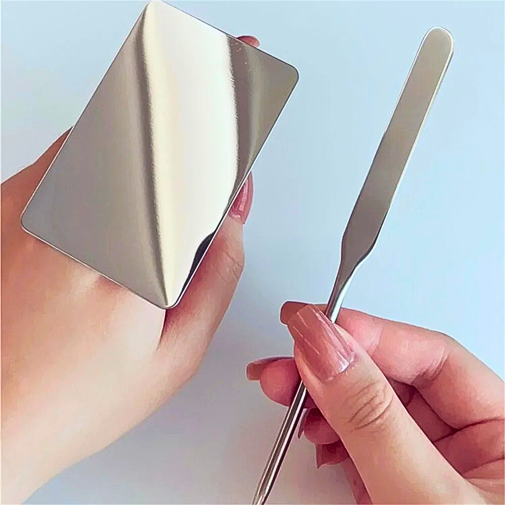 Set Palette e Spatola per Miscelazione Cosmetici