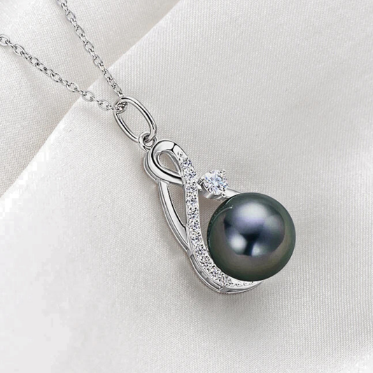 Collane a Goccia con Moissaniti e Perle Naturali