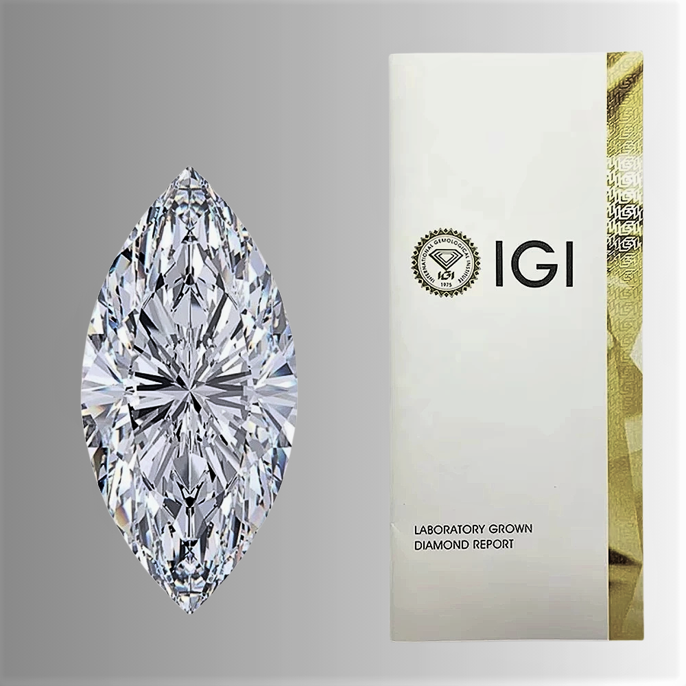 Diamanti Lab Grown Taglio Marquise da ct 1,00 a ct 5,00