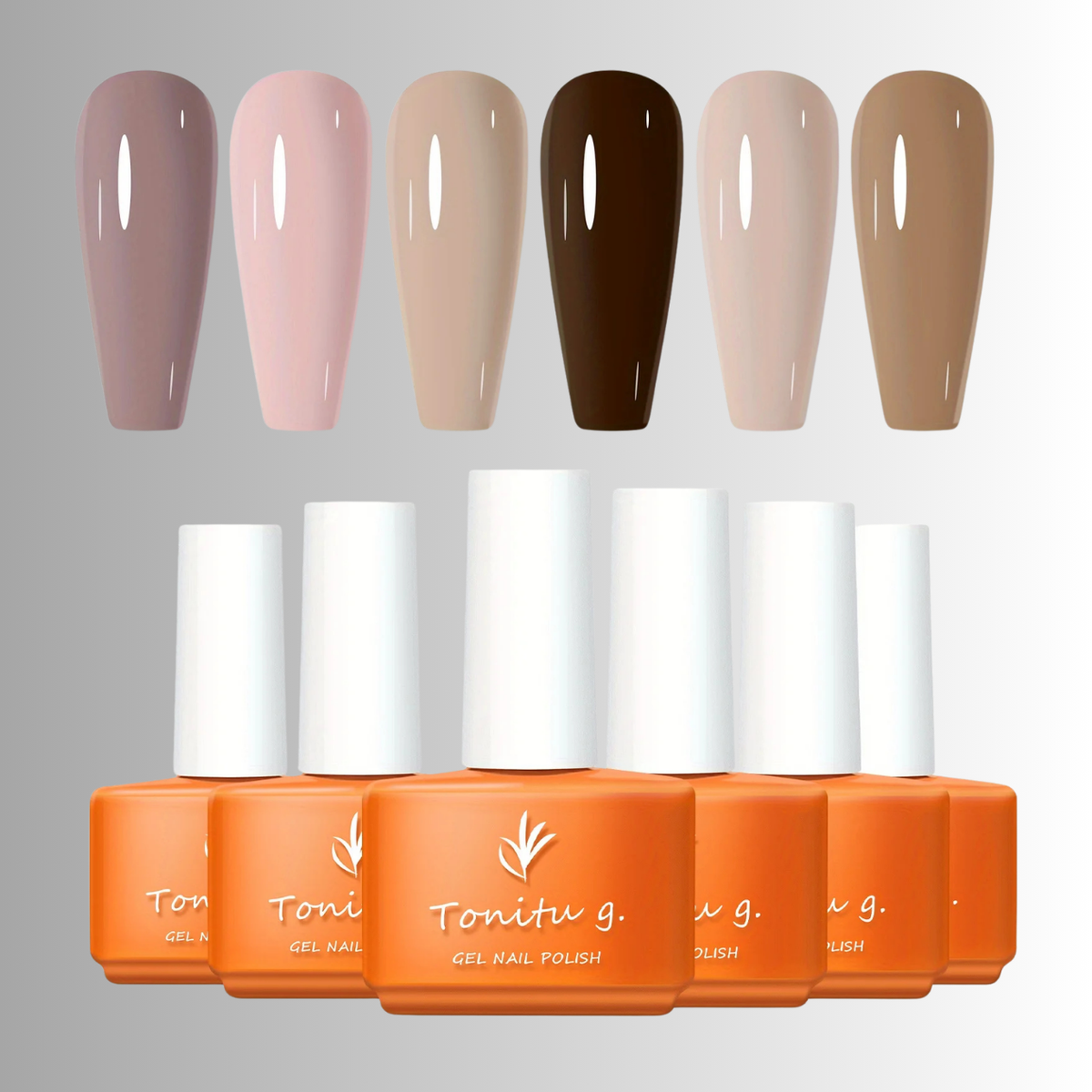 Set di 6 Smalti Gel Professionali