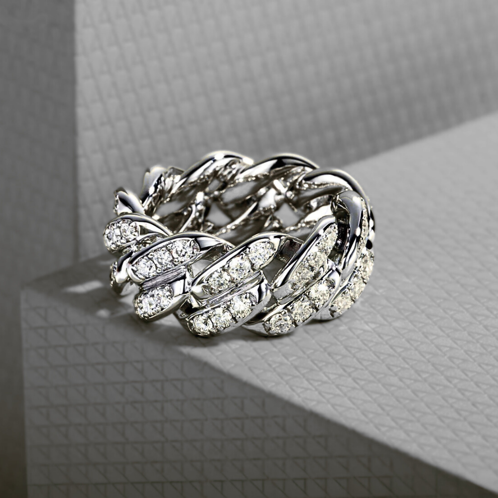 Fascia a Maglie Groumette con Moissaniti