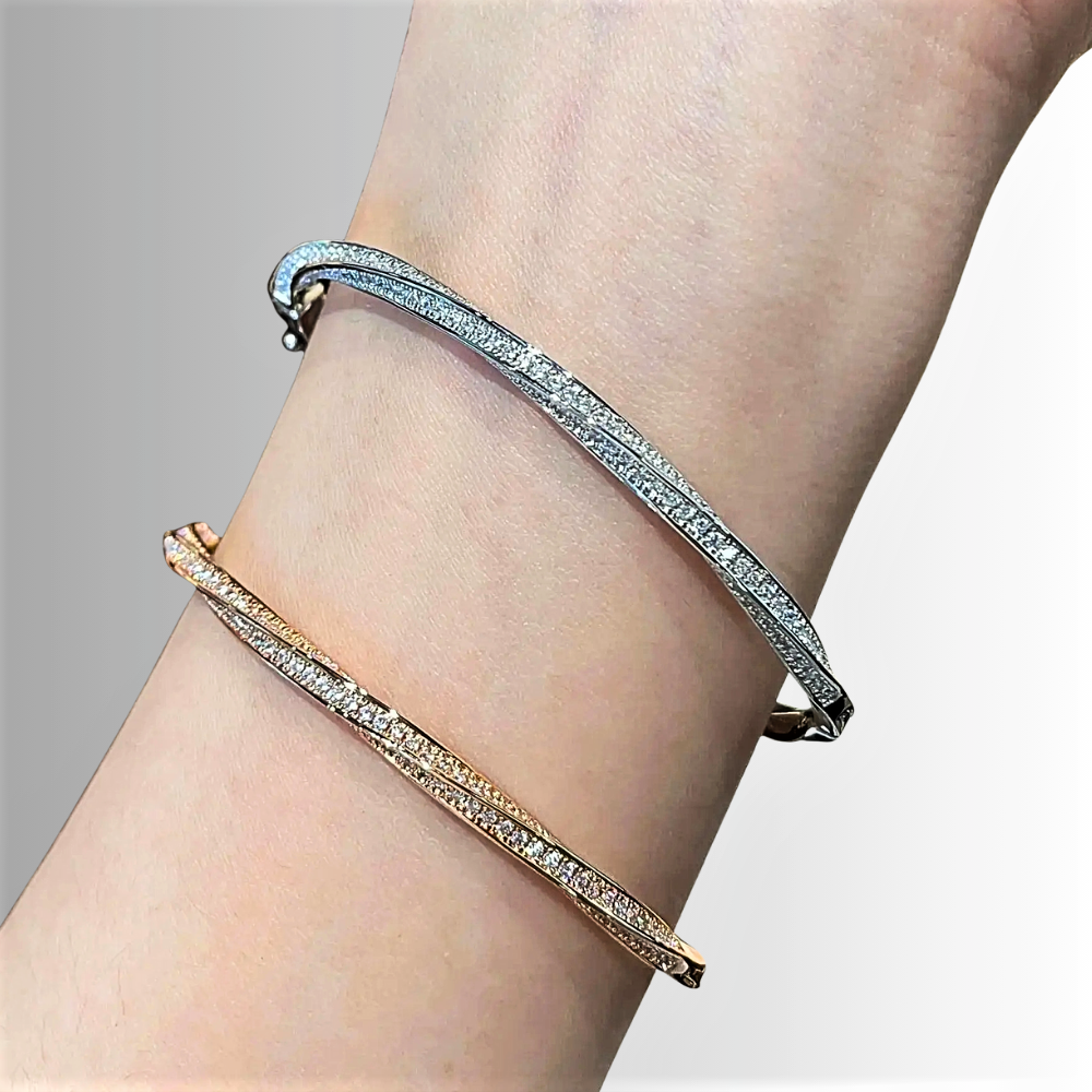 Bracciale a Spirale con Moissaniti