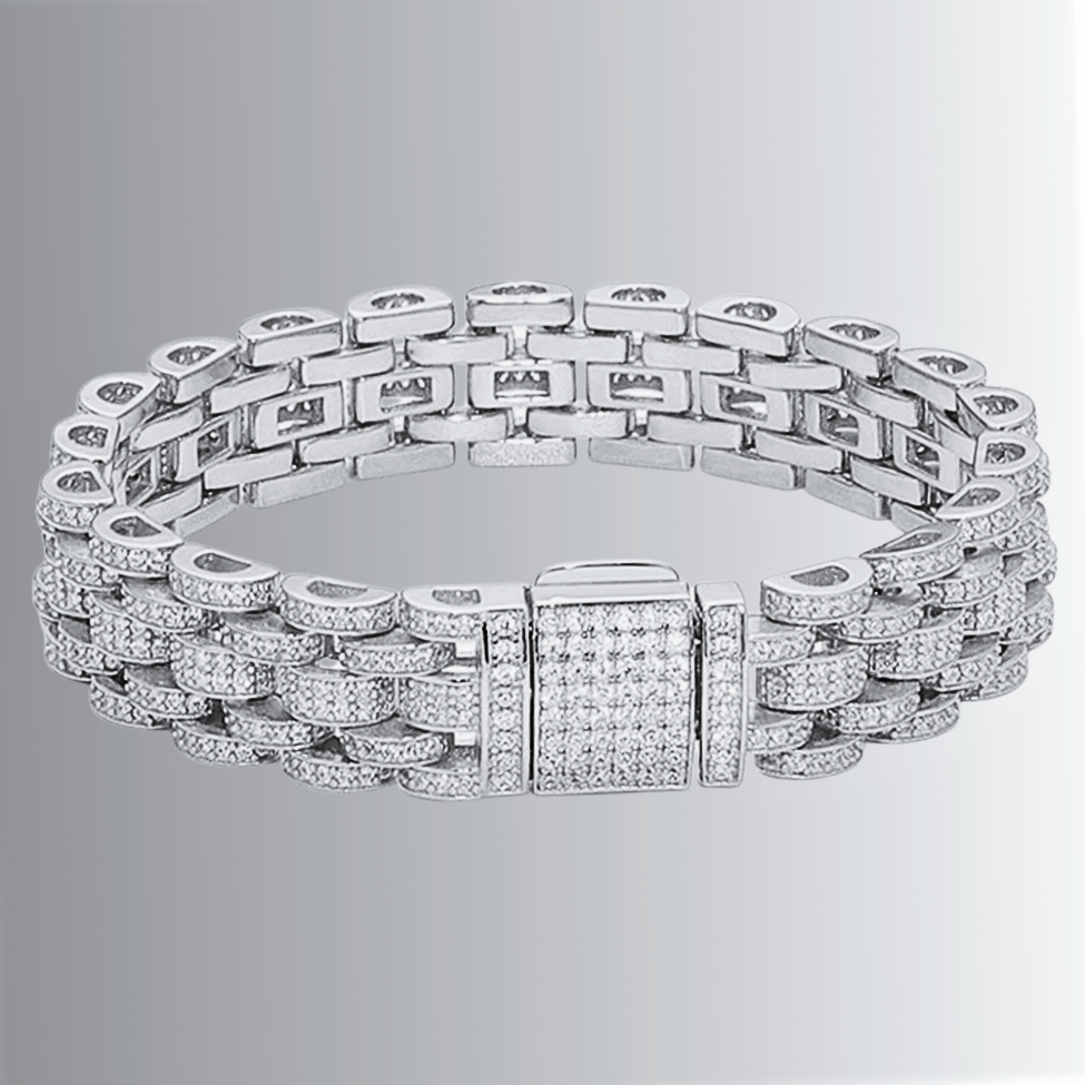 Bracciale a Cavallotti con Moissaniti