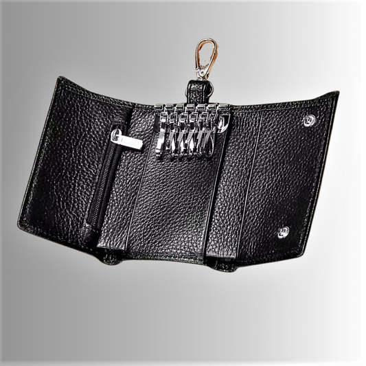 Cartera y llavero de piel de becerro: innovación, calidad y lujo en un único accesorio 
