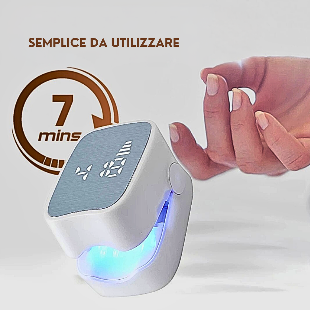 Dispositivo a LED Fotonici & Infrarossi per la Cura delle Unghie