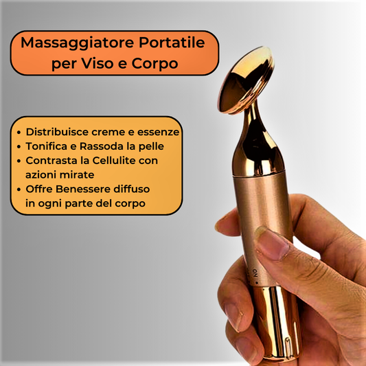 Masajeador facial y corporal de alta frecuencia 