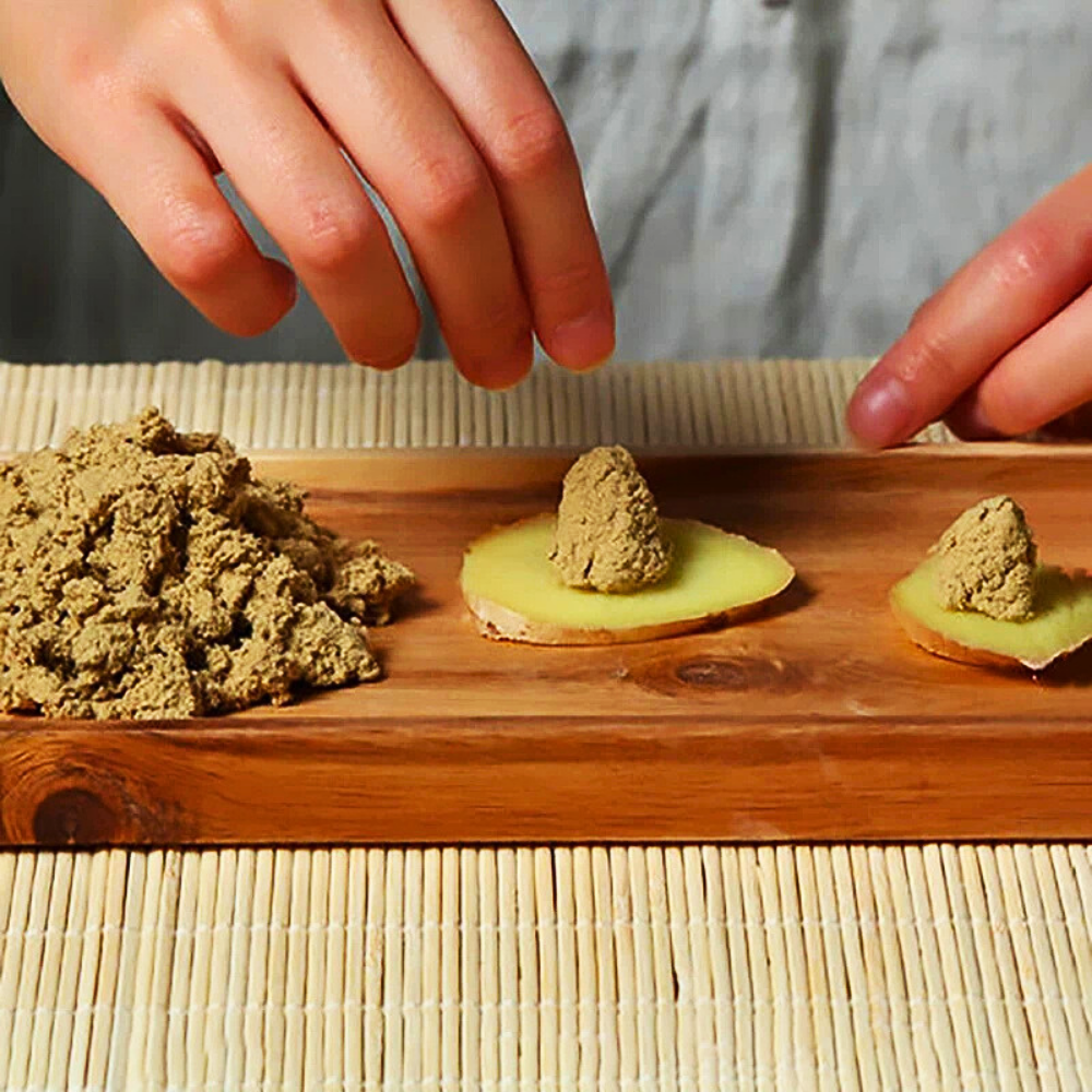 Moxa Pura di Foglie Assenzio Selvatico e Artemisia con Bruciatore