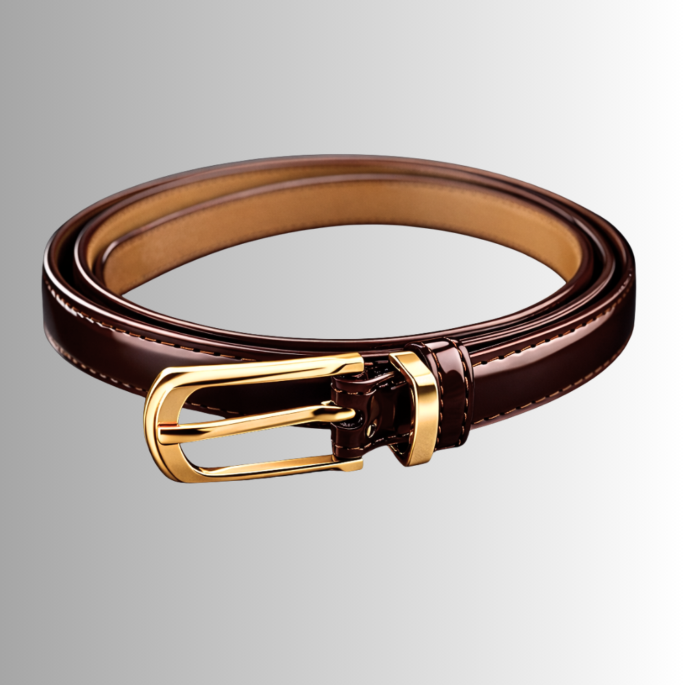Cinturón Micro Patentado Un Toque de Color para Tus Conjuntos Casuales