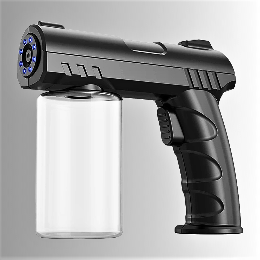 Pistola Nano Atomizzatore con Luce Blu Fotonica