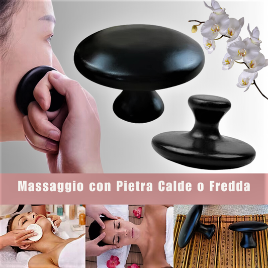 Piedras calientes para masajes: relajación profunda para rostro y cuerpo