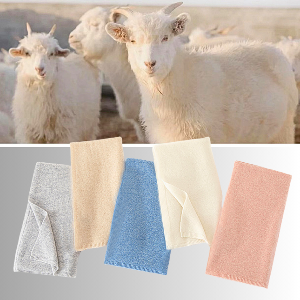 Sciarpa in Puro Cashmere in Tinta Unita