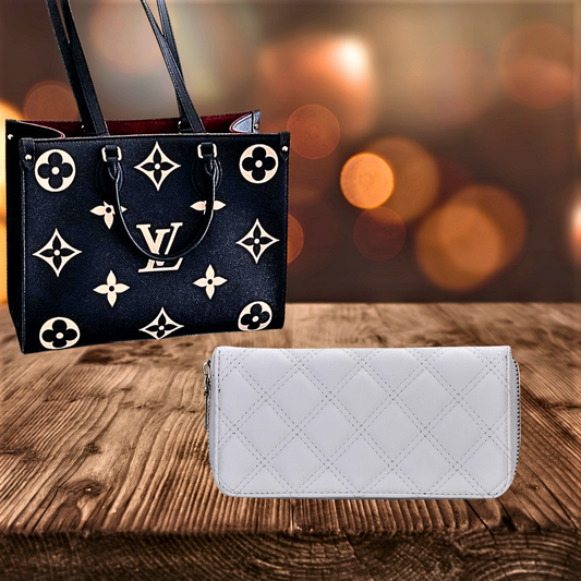 Monedero rectangular largo 