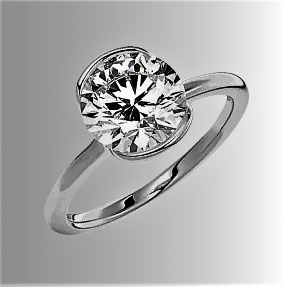 Solitaire "Light On": Timeless Splendor 