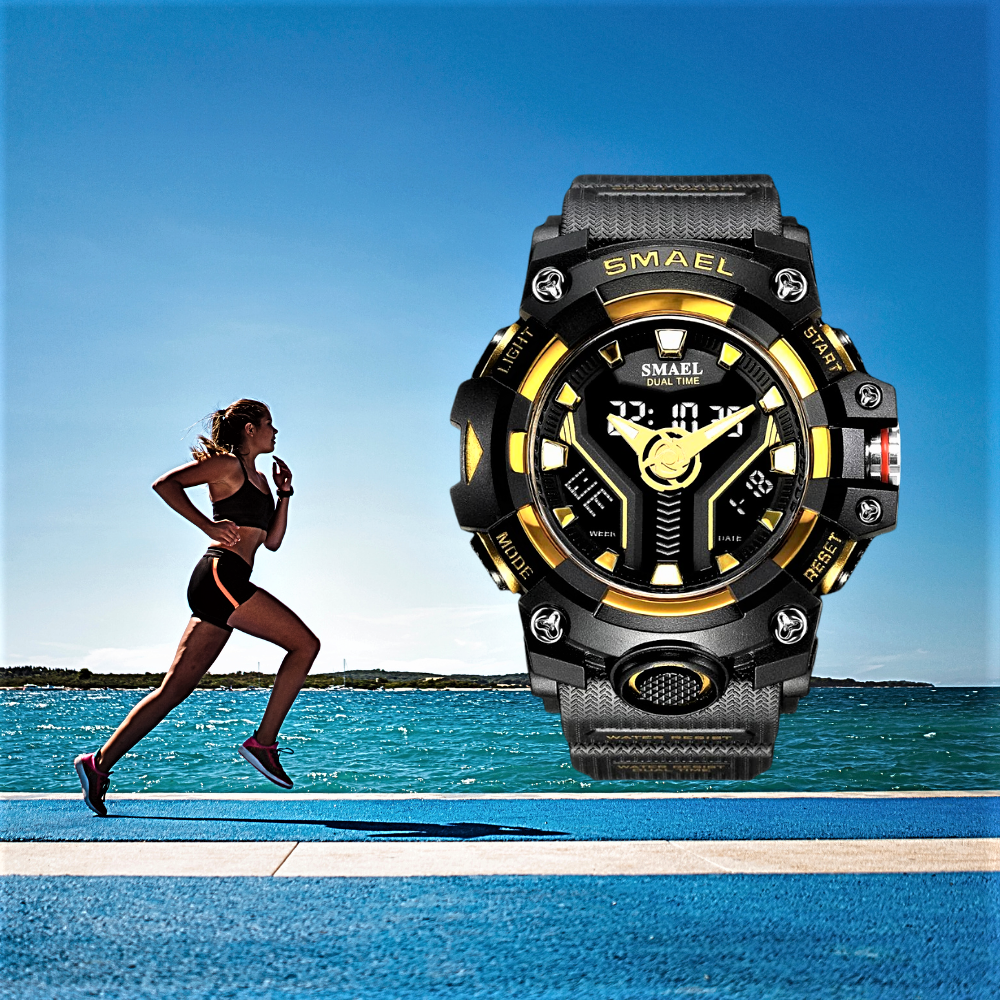 Reloj deportivo SMAEL: la esencia de la elegancia a tu servicio 