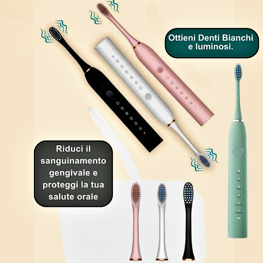 Spazzolino Elettrico Sonico