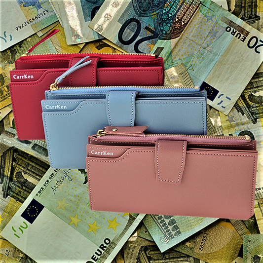 Cartera larga súper funcional