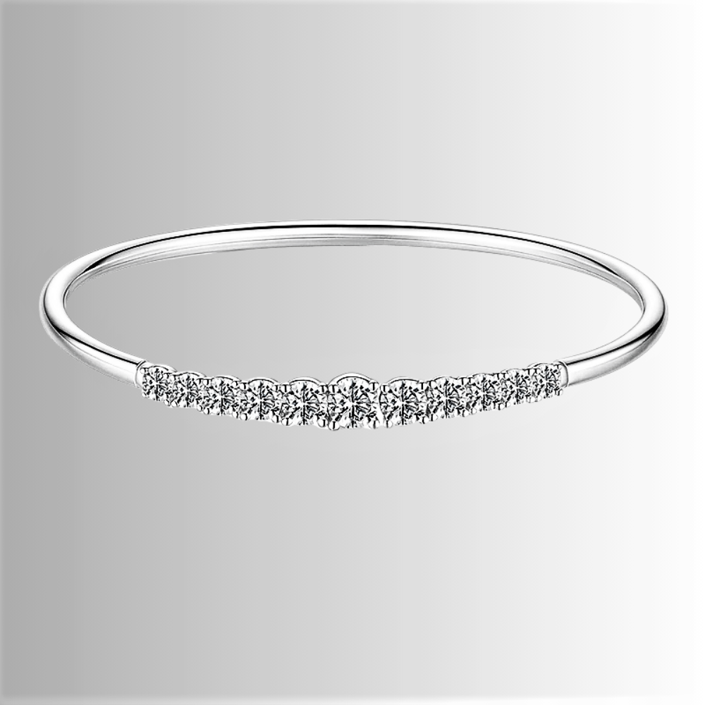 Bracciale Rigido con Moissaniti per ct 3,60