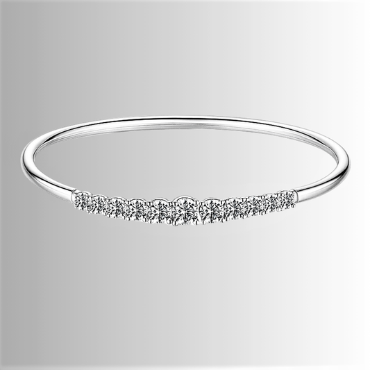 Bracciale Rigido con Moissaniti per ct 3,60