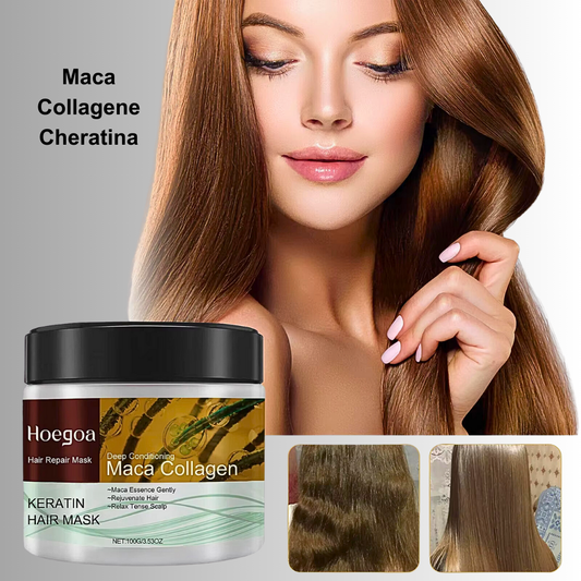 Mascarilla Capilar “Maca Colágeno Queratina” Regenera, Fortalece, Revitaliza