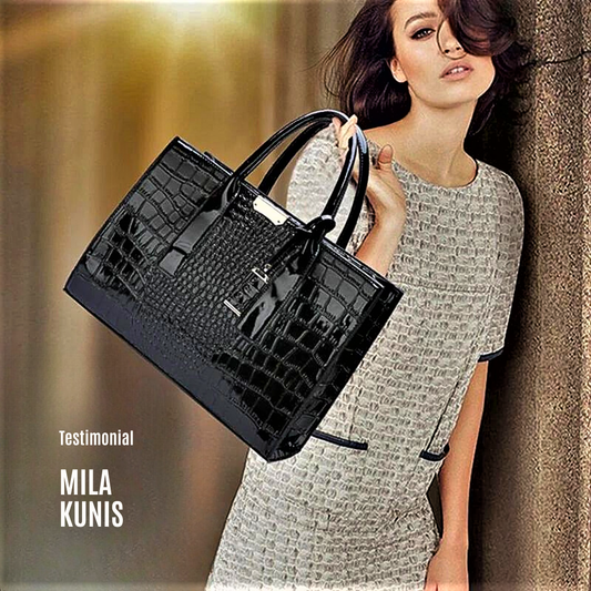 Conjunto de accesorios de lujo "Alligator" Elegancia y estilo atemporales
