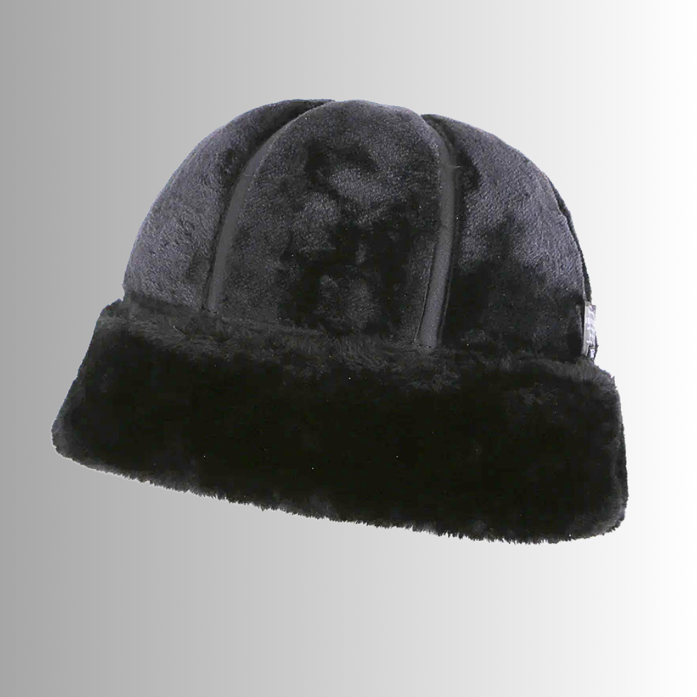 Cappello Bomber in Fiore di Pelle di Vitellino