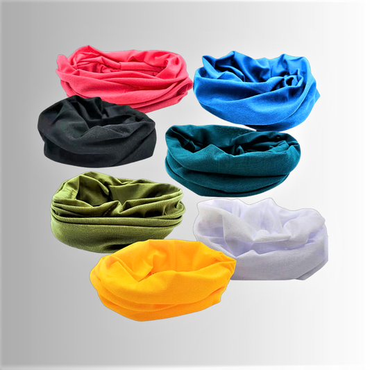 Bandana en mil colores brillantes